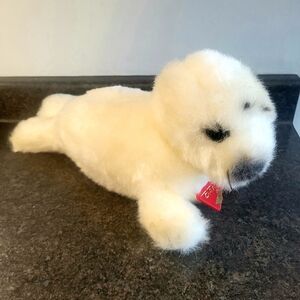 Vintage 1982 Dakin Harp Seal Pup Plush With Tags - 15 Inch